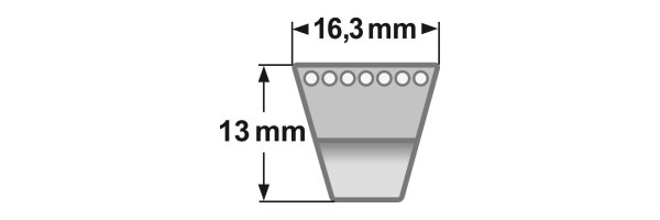 Schmalkeilriemen Quad-Power - Profil XPB/5VX