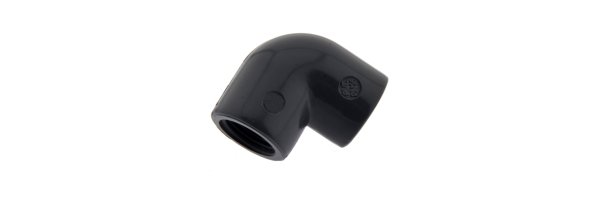 Gewindewinkel PVC-U (nur für Kunststoffgewinde), PN 10