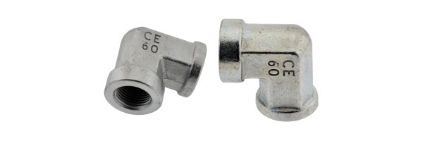 Winkel 90° mit NPT-Gewinde, bis 345 bar