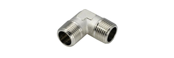 Winkel mit Zollgewinde (60° Universaldichtkegel), bis 400 bar