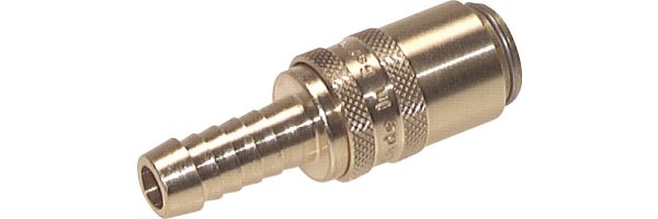 Temperierkupplungen, bis +160°C, 9 mm Zapfen, NW 6