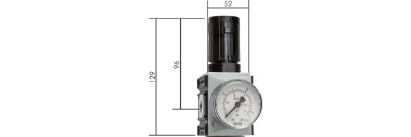 Druckregler & Präzisionsdruckregler - Futura-Baureihe 1, bis 2500 l/min