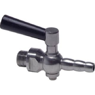 Edelstahl-Schlauchhahn G 1" ( 25 mm Tülle), PN 6