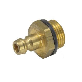 Kupplungsstecker NW7,2 Außengewinde G 1/ 2" Material: Messing