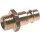 Kupplungsstecker (NW7,2) G 1/ 2"(AG), Stahl gehärtet & verzi