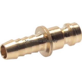 Kupplungsstecker (NW5) 4mm Schlauch, grün, Kreis Ø 10,5 m