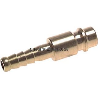 Kupplungsstecker (NW7,2) 8mm Schlauch, Stahl gehärtet & ver