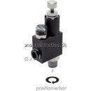 Druckregler R 1/4"-8mm, mit Manometer, IQS-Standard