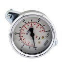 WIKA Einbaumanometer, 3-kant- Frontring, Ø 40mm, 0 - 10 bar