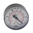 WIKA Stahlblech Manometer waagerecht (ST/Ms), Ø 50mm, 0 - 0,6 bar, G 1/4"