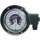 Kontaktmanometer (CrNi/Ms), waager., 100mm, 0 - 25 bar