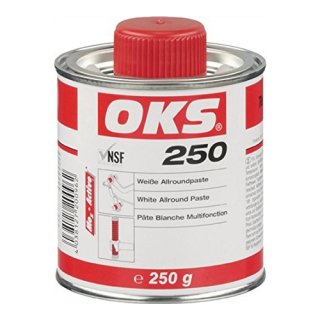 OKS 250 Weiße Allround- Paste, 250 g Pinseldose Schmiermittel Gleitmittel hoher Korrosionsschutz