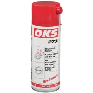 OKS 2731 Druckluft-Spray, 400 ml Spraydose zur Entfernung loser Schmutzpartikel an unzugänglichen Stellen