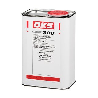 OKS 300, MoS2-Mineralöl- Konzentrat, 1 l Dose Zusatz für Getriebe, Motoren, Maschinenölen