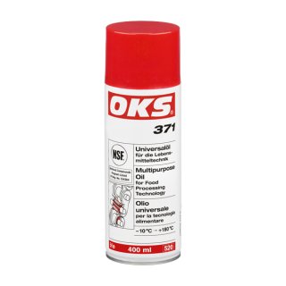 OKS 371 Universalöl (NSF H1), 400 ml Spraydose Lebensmitteltechnik Schmutz- und Rostlösend
