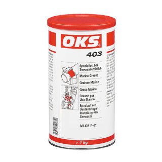 OKS 403 Spezialfett Seewassereinfluss 1 kg Schmiermittel hoher Korrosionsschutz
