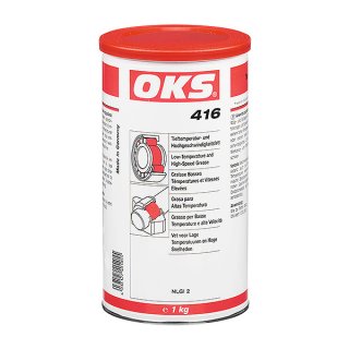 OKS 416, Tieftemperatur- und Hochgeschwindigkeitsfett, 1 kg Dose Instrumentenfett Verschleiß- Korrosionsschutz