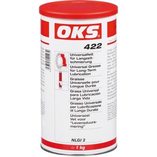 OKS 422 - Universalfett, 1 kg Dose sehr guter Verschleißschutz lange Nachschmierintervalle