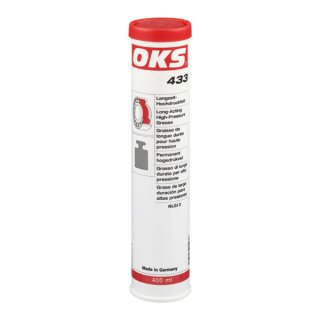 OKS 433, Langzeit- Hochdruckfett, 400 ml Kartusche guter Verschleißschutz