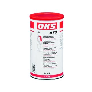 OKS 470 Hochleistungsfett NSF H2 zertifiziert 1 kg Dose weißes allround Fett