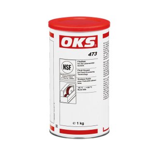OKS 473 Fließfett für die Lebensmitteltechnik NLGI Klasse 0-00 1 kg Dose Wasserbeständig