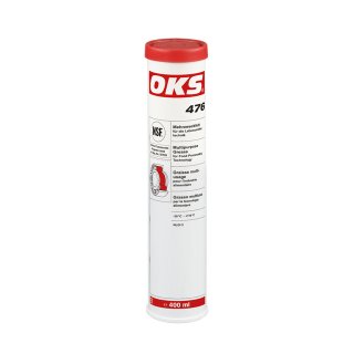 OKS 476 - Mehrzweckfett (NSF H1), 400 ml Kartusche Oxidationsbeständig Verschleißmindernd Universell