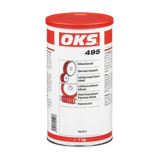 OKS 495, Haftschmierstoff, 1 kg Dose Druckbeständig KFZ und Bahntechnik Zahnstangenschmierung