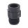 Reduziernippel mit zylindrischem Innen- und Außengewinde Rp 1 1/4" (AG) - Rp 1/2" (IG), PVC - U