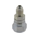 Reduziernippel mit JIC Gewinde UNF 7/16" - 20 (AG) - UNF 7/8" - 14 (IG) Edelstahl