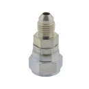 Reduziernippel mit JIC Gewinde UNF 9/16" - 18 (AG) - UNF 7/8" - 14 (IG) Stahl verzinkt