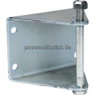 Schwenkhalter Stahl pulver- beschichtet / verzinkt für SA/