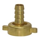 Messing 2/3 - Schlauchtülle mit Flügelmutter G 3/4" - 13 mm Ausführung: gerade