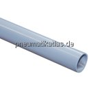 Aluminium-Rohr, 15 x 12mm, grau (RAL 7001) pulverbeschich