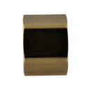 Überwurfmutter für Schlauchtülle 4 / 6 mm G 1/4"  Messing Mutter