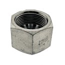 Verschlusskappe Endkappe mit JIC Innengewinde UNF 3/4" - 16 (JIC), Material Stahl verzinkt