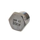 Verschlussstopfen mit Außensechskant NPT 1/2",...