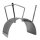 Wandschlauchhalter f. Lebensmittelbereich Edelstahl 220x130x170mm Schlauchhalter