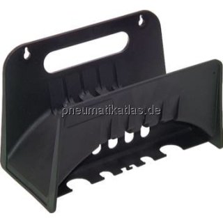 Standard-Wandschlauchhalter Kunststoff - schwarz, 260x165x