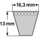 Gates Super HC Schmalkeilriemen Profil SPB 16,3 x 13mm Antriebsriemen Keilriemen