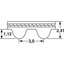 Gates Zahnriemen Powergrip GT3 - Profil 3MGT3 Synchronriemen 375 - 1692mm Riemen