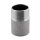 Anschweißnippel mit R - Gewinde DIN 2982 50 bar Material Edelstahl Stahl schwarz