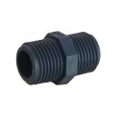 Doppelnippel PVC – U f. Kunststoffgewinde Rp...