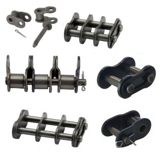 EcoPlus Verschlussglied Kettenschloss Rollenkette gerade gekröpft 06B-1 - 32B-3