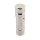 IQS Verschlussstopfen Endstück für 4 mm Steckanschlüsse Messing vernickelt