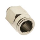 IQS gerade Steckverschraubung G 1/2" - 12 mm, Messing vernickelt Hochtemperatur