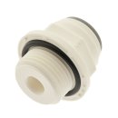 IQS gerader zölliger Steckverschraubung G 1/8" -  1/4" (6,35 mm), IQS - LE EPDM Dichtung