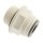 IQS gerader zölliger Steckverschraubung G 1/8" -  1/4" (6,35 mm), IQS - LE EPDM Dichtung
