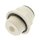 IQS gerader zölliger Steckverschraubung G 1/8" -  1/4" (6,35 mm), IQS - LE EPDM Dichtung
