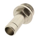 IQS Einschraubtülle Steckanschluss G 3/8" - 12 mm Stecknippel Messing vernickelt