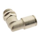 IQS Winkel - L - Steckverschraubung M 5 - 4 mm, Messing vernickelt Standard
